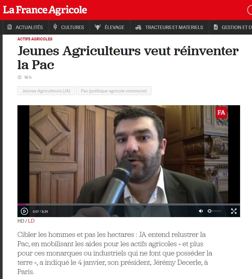 Voeux presse FA