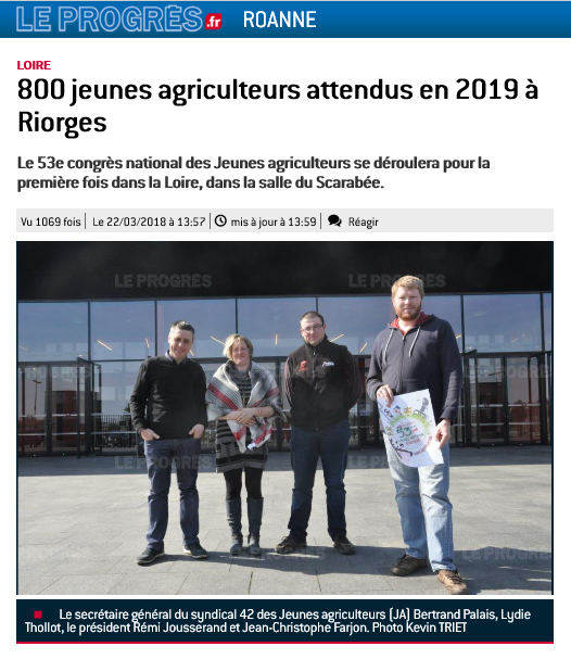 Congrès 2019 / Le Progrès