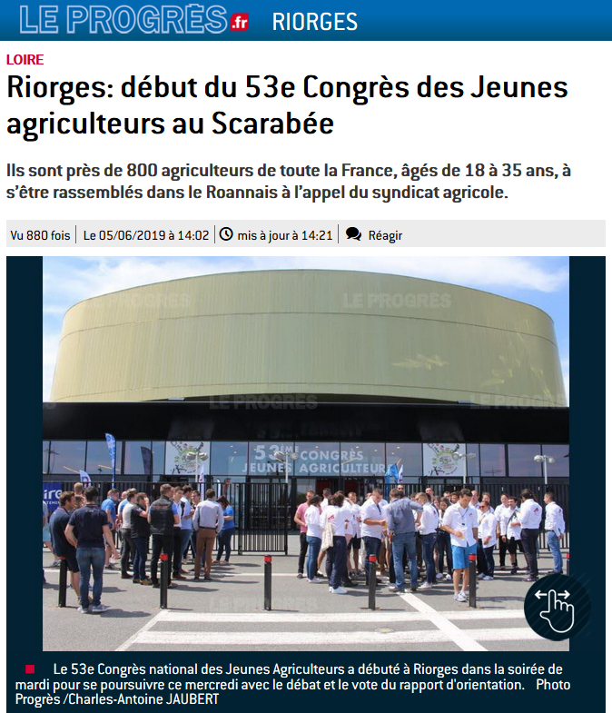 Congrès – le progrès